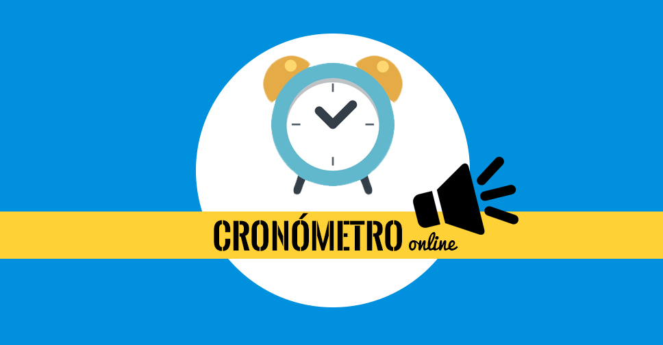 Cronómetro ONLINE 🥇 【Reloj cronometro con alarma on line】